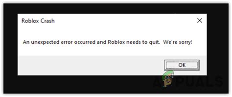 exe instead of installer. . Roblox crash reports